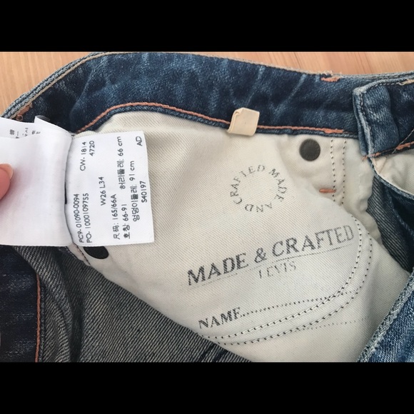 RARE Levi’s Made & Crafted Pins skinny jeans! - Picture 6 of 7